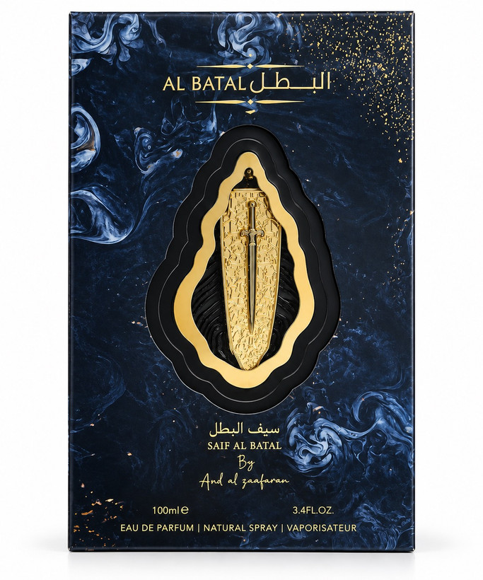 ادکلن البطل ارض الزعفران حجم 100 میلی لیتر | Al Batal Ard Al Zaafaran اورجینال وارداتی