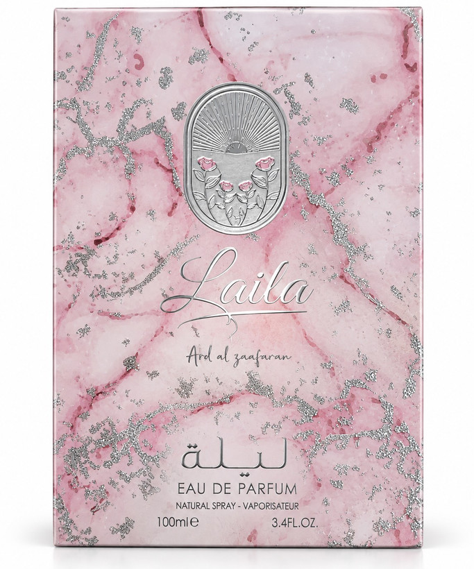 عطر ادکلن لیلا Laila ارض الزعفران Eau de Parfum حجم 100 میل اورجینال وارداتی