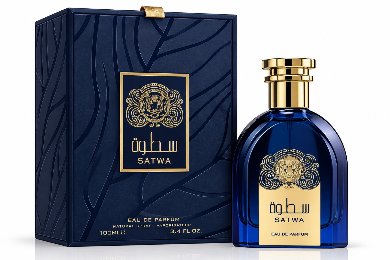 عطر ادکلن سطوه Satwa ارض الزعفران Eau de Parfum حجم 100 میل اورجینال وارداتی