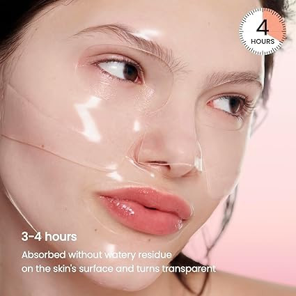 ماسک ورقه ای بیوکلاژن صورتی بایودنس Biodance Bio Collagen پک 4 عددی (اصلی)
