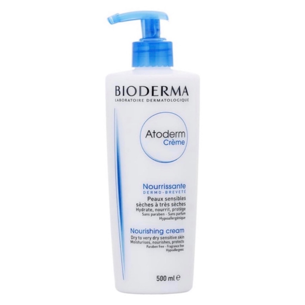 کرم مرطوب کننده بایودرما Atoderm Creme حجم 500 میلی لیتر اصلی