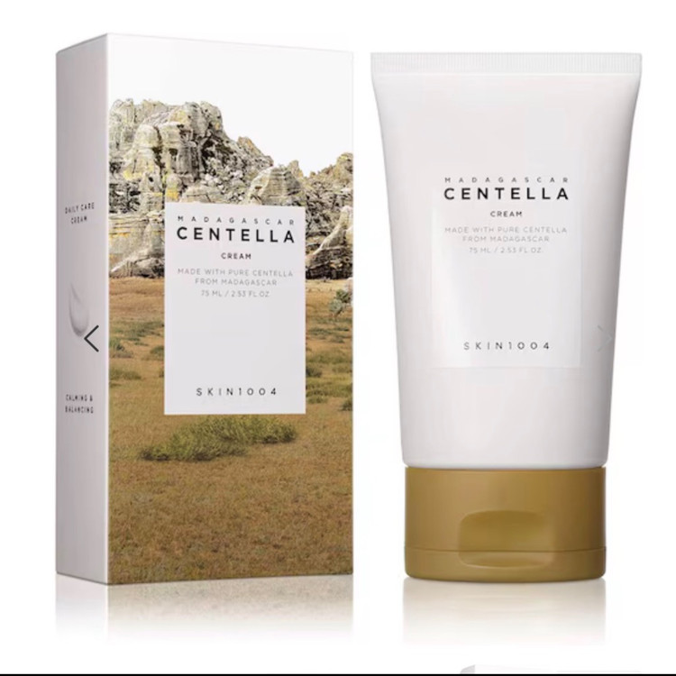 کرم مرطوب کننده تسکین دهنده سنتلا CENTELLA ماداگاسکار حجم 75 میل